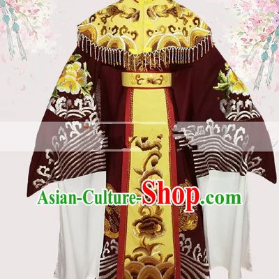 Professional Chinese Traditional Beijing Opera Queen Mother Dress Ancient Dowager Countess Costumes for Women