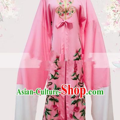 Professional Chinese Traditional Beijing Opera Niche Pink Cloak Ancient Nobility Childe Costume for Men
