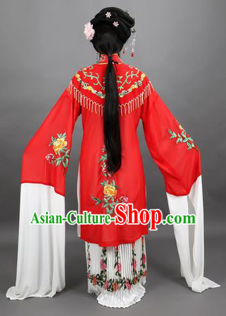 Professional Chinese Traditional Beijing Opera Red Cloak Ancient Nobility Lady Costume for Women Professional Chinese Traditional Beijing Opera Red Cloak Ancient Nobility Lady Costume for Women