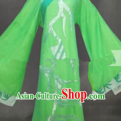 Professional Chinese Traditional Beijing Opera Butterfly Lovers Niche Green Clothing Ancient Scholar Costume for Men