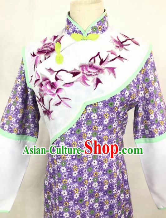 Chinese Traditional Peking Opera Actress Country Lady Dress Ancient Farmerette Costume for Women Chinese Traditional Peking Opera Actress Country Lady Dress Ancient Farmerette Costume for Women
