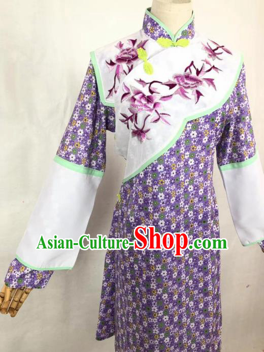 Chinese Traditional Peking Opera Actress Country Lady Dress Ancient Farmerette Costume for Women Chinese Traditional Peking Opera Actress Country Lady Dress Ancient Farmerette Costume for Women