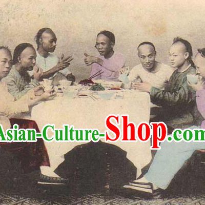 Qing Dynasty Chinese Yihetuan Boxer Costumes Full Set for Men