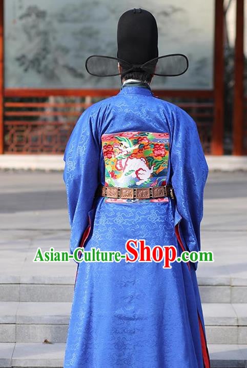 Asian Chinese Ming Dynasty Officer Ceremonial Robe Traditional Ancient Minister Costumes for Men Asian Chinese Ming Dynasty Officer Ceremonial Robe Traditional Ancient Minister Costumes for Men