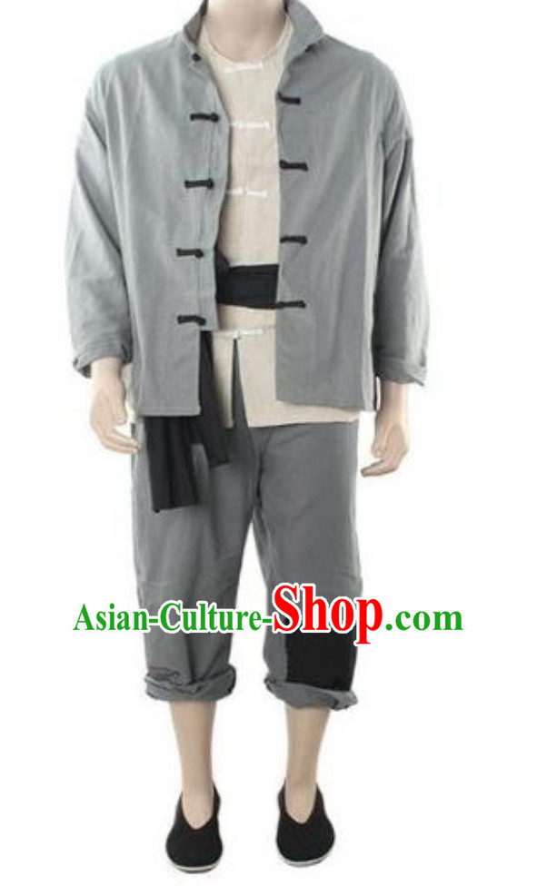 Ancient Chinese Poor People Costume Farmer Costumes for Men Ancient Chinese Poor People Costume Farmer Costumes for Men