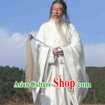 Chinese Ancient Mythology Immortal Taoism God Tai Bai Jin Xing Costumes Complete Set