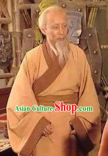 Chinese Ancient Drama Eastern Han Dynasty Famous Doctor Hua Tuo Costumes Complete Set