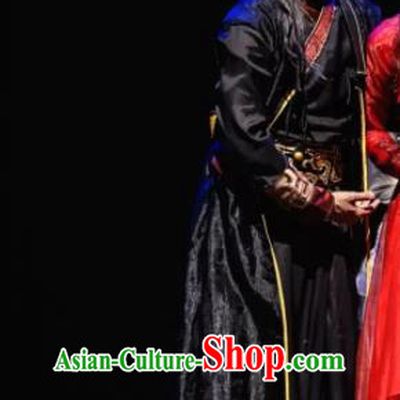 Chinese Ancient Drama Shang Dynasty King Wuding Costumes Complete Set