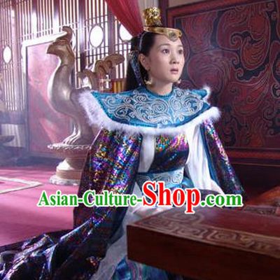 Chinese Ancient Mythology Goddess Xiangyao Hanfu Dress New Stone Age Court Princess Costume Complete Set