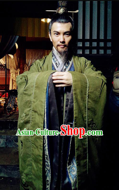 Chinese Ancient Zhou Dynasty Minister Chang Hong Costumes Complete Set Chinese Ancient Zhou Dynasty Minister Chang Hong Costumes Complete Set