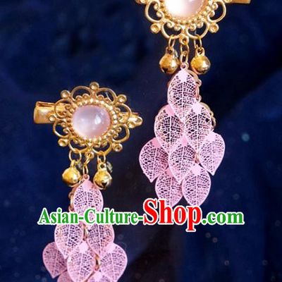 Chinese Ancient Princess Hair Claws Hairpins Traditional Hanfu Court Hair Accessories for Women