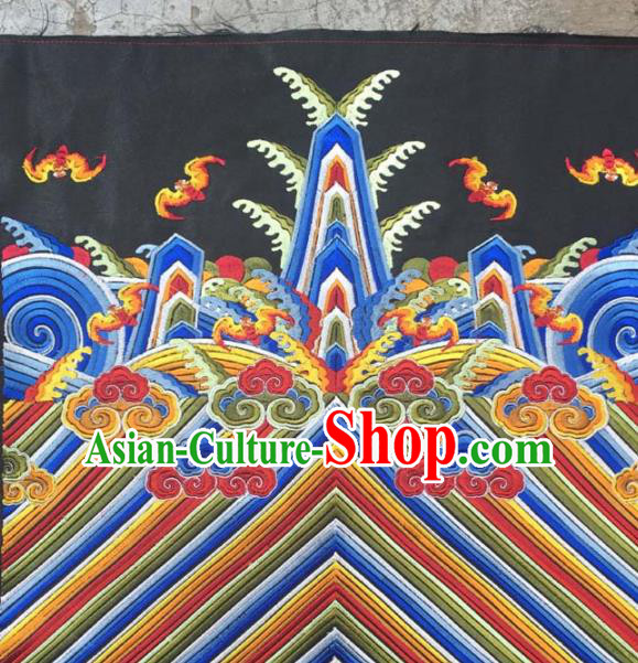 Chinese Traditional Embroidery Cloth Accessories National Embroidered Dress Patch Chinese Traditional Embroidery Cloth Accessories National Embroidered Dress Patch