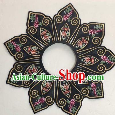 Chinese Traditional Embroidery Shoulder Accessories National Embroidered Goldfish Patch
