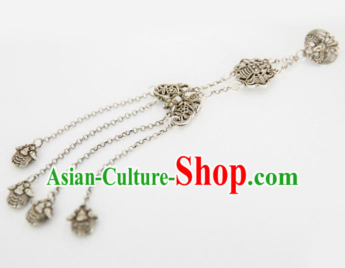 Chinese Traditional Tang Suit Qipao Tassel Butterfly Brooch National Breastpin Accessories for Women Chinese Traditional Tang Suit Qipao Tassel Butterfly Brooch National Breastpin Accessories for Women
