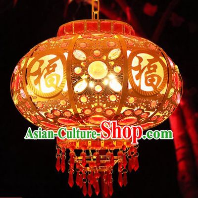 Handmade Chinese Traditional New Year Lantern Hanging Lantern Asian Palace Ceiling Lanterns Ancient Lantern