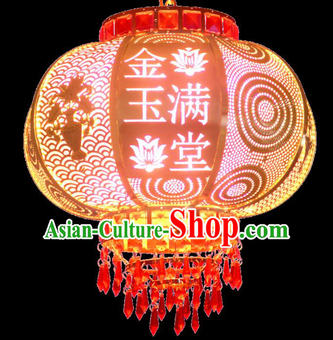 Chinese Traditional New Year Palace Lantern Handmade Hanging Lantern Asian Ceiling Lanterns Ancient Lamp