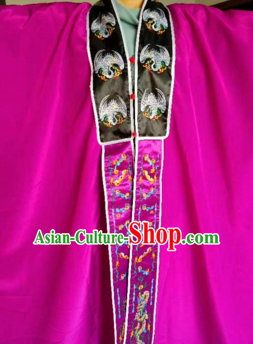 Chinese Traditional Taoism Costume Ancient Taoist Priest Cassocks Embroidered Tai Chi Purple Vestment Chinese Traditional Taoism Costume Ancient Taoist Priest Cassocks Embroidered Tai Chi Purple Vestment