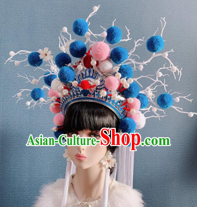 Traditional Chinese Deluxe Phoenix Coronet Hair Accessories Halloween Stage Show Headdress for Women Traditional Chinese Deluxe Phoenix Coronet Hair Accessories Halloween Stage Show Headdress for Women