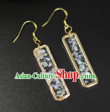 Traditional Chinese Handmade Court Ear Accessories Classical Tassel Earrings for Women