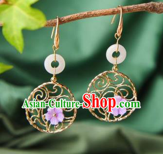 Traditional Chinese Classical Earrings Handmade Court Ear Accessories for Women Traditional Chinese Classical Earrings Handmade Court Ear Accessories for Women