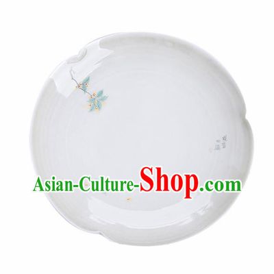 Chinese Classical Hand Made Jingdezhen Shi Teaboard Porcelain Ceramics Tea Tray