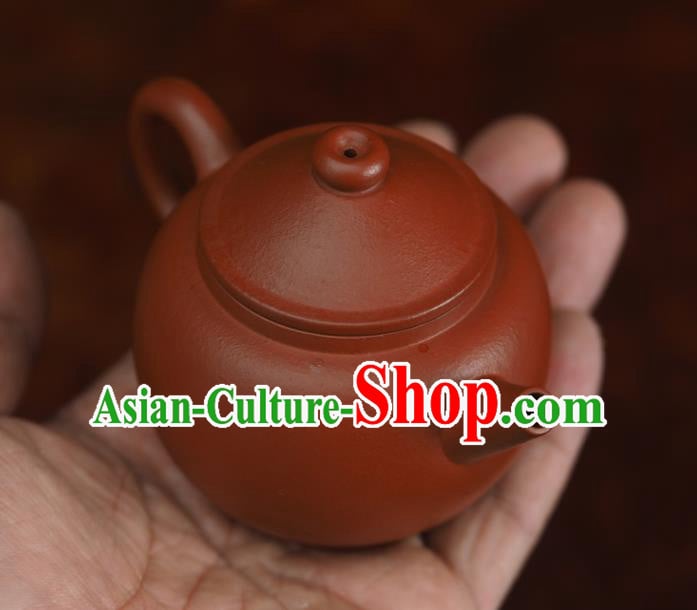 Traditional Chinese Handmade Chaozhou Zisha Teapot Dark Red Clay Pottery Teapot Traditional Chinese Handmade Chaozhou Zisha Teapot Dark Red Clay Pottery Teapot