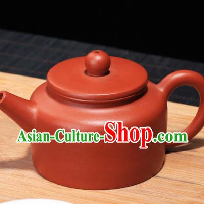 Traditional Chinese Handmade Zisha Teapot Red Clay Pottery Teapot