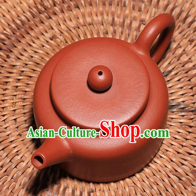 Traditional Chinese Handmade Zisha Teapot Red Clay Pottery Teapot Traditional Chinese Handmade Zisha Teapot Red Clay Pottery Teapot