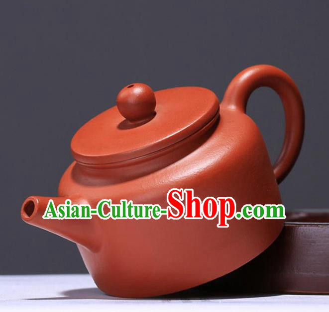 Traditional Chinese Handmade Zisha Teapot Red Clay Pottery Teapot Traditional Chinese Handmade Zisha Teapot Red Clay Pottery Teapot