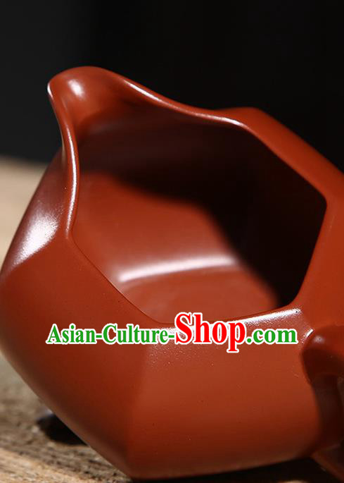 Traditional Chinese Handmade Zisha Cup Ashtray Red Clay Pottery Teacup Traditional Chinese Handmade Zisha Cup Ashtray Red Clay Pottery Teacup
