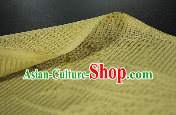 Traditional Chinese Classical Orchid Pattern Yellow Silk Fabric Ancient Hanfu Dress Silk Cloth Traditional Chinese Classical Orchid Pattern Yellow Silk Fabric Ancient Hanfu Dress Silk Cloth