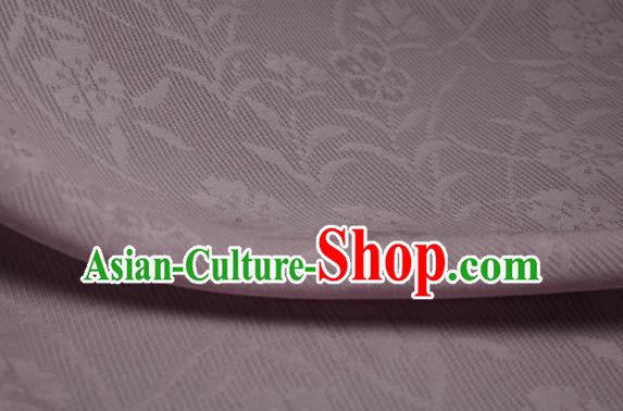 Traditional Chinese Classical Orchid Pattern Pink Silk Fabric Ancient Hanfu Dress Silk Cloth Traditional Chinese Classical Orchid Pattern Pink Silk Fabric Ancient Hanfu Dress Silk Cloth