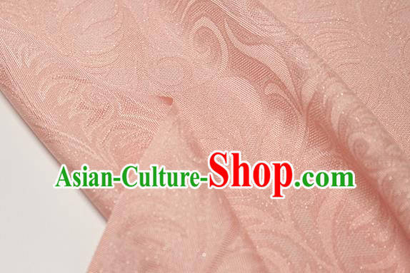 Traditional Chinese Classical Ombre Flowers Pattern Pink Silk Fabric Ancient Hanfu Dress Silk Cloth Traditional Chinese Classical Ombre Flowers Pattern Pink Silk Fabric Ancient Hanfu Dress Silk Cloth