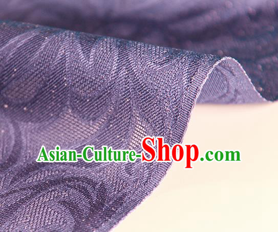 Traditional Chinese Classical Ombre Flowers Pattern Purple Silk Fabric Ancient Hanfu Dress Silk Cloth Traditional Chinese Classical Ombre Flowers Pattern Purple Silk Fabric Ancient Hanfu Dress Silk Cloth