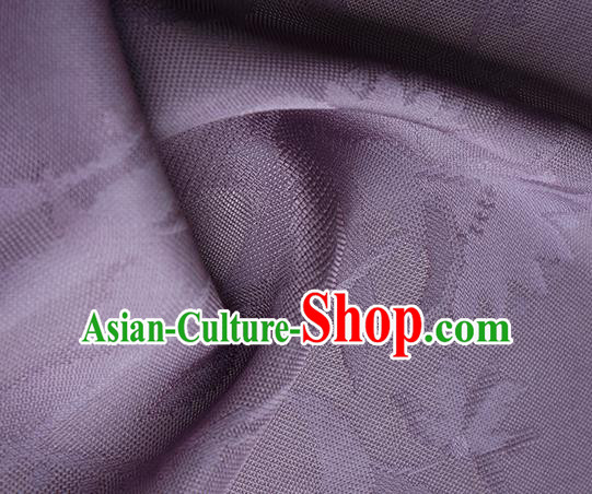Traditional Chinese Classical Calyx Pattern Purple Silk Fabric Ancient Hanfu Dress Silk Cloth Traditional Chinese Classical Calyx Pattern Purple Silk Fabric Ancient Hanfu Dress Silk Cloth