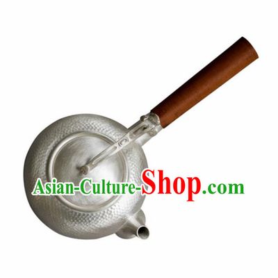 Traditional Chinese Handmade Kung Fu Teapot Silver Teapot
