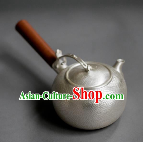 Traditional Chinese Handmade Kung Fu Teapot Silver Teapot Traditional Chinese Handmade Kung Fu Teapot Silver Teapot