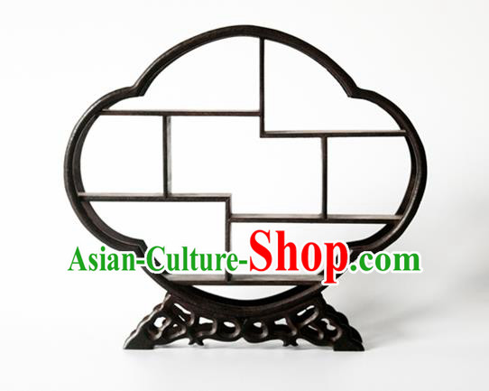Traditional Chinese Handmade Wings Wood Antique Shelf Bogut Frame Traditional Chinese Handmade Wings Wood Antique Shelf Bogut Frame