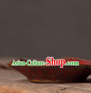 Chinese Classical Handmade Jingdezhen Shi Red Enamel Teatray Porcelain Ceramics Teaboard Chinese Classical Handmade Jingdezhen Shi Red Enamel Teatray Porcelain Ceramics Teaboard