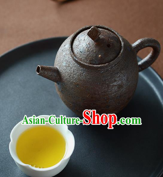 Traditional Chinese Handmade Kung Fu Pottery Teapot Red Clay Tea Kettle Traditional Chinese Handmade Kung Fu Pottery Teapot Red Clay Tea Kettle