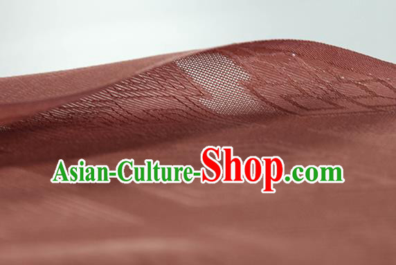 Traditional Chinese Classical Rhombus Pattern Brown Red Silk Fabric Ancient Hanfu Dress Silk Cloth Traditional Chinese Classical Rhombus Pattern Brown Red Silk Fabric Ancient Hanfu Dress Silk Cloth