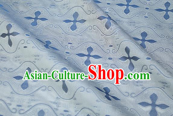 Traditional Chinese Classical Pattern Grey Silk Fabric Ancient Hanfu Dress Silk Cloth Traditional Chinese Classical Pattern Grey Silk Fabric Ancient Hanfu Dress Silk Cloth