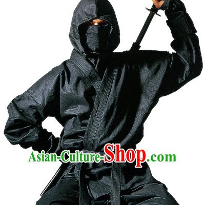 Ancient Asian Ninja Costume Costumes Complete Set for Men