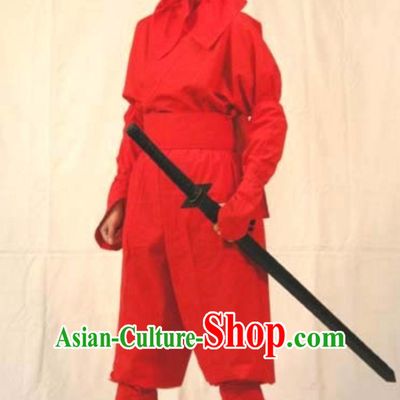 Ancient Japanese Ninja Costume Japan Ninja Costumes Fighter Suits Complete Set for Men or Women