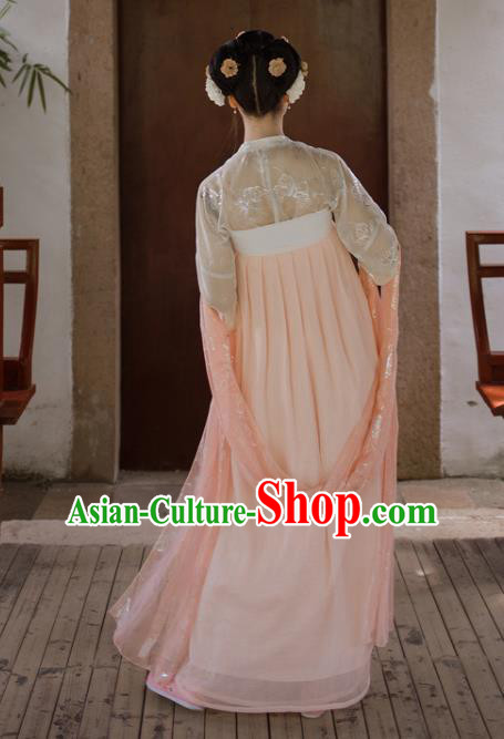 Chinese Tang Dynasty Court Lady Hanfu Dress Traditional Ancient Imperial Consort Costumes for Women