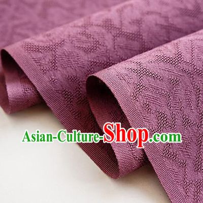 Traditional Chinese Classical Apricot Flowers Pattern Design Amaranth Silk Fabric Ancient Hanfu Dress Silk Cloth