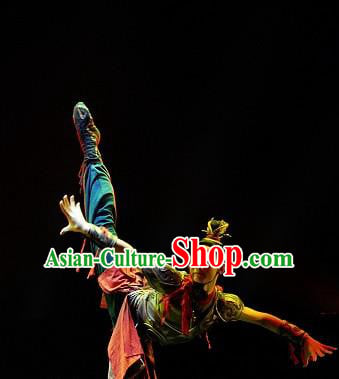 Chinese Traditional Classical Dance Outfits Drum Dance General Group Dance Costume for Men Chinese Traditional Classical Dance Outfits Drum Dance General Group Dance Costume for Men