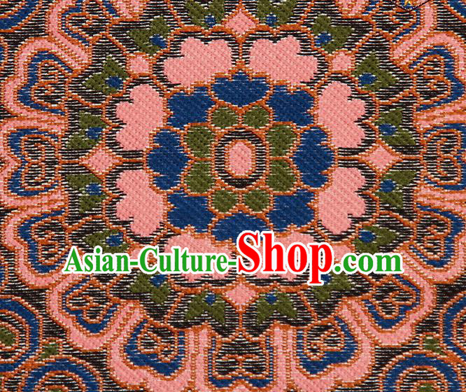 Asian Chinese Traditional Pattern Brocade Buddhism Satin Fabric Chinese Silk Material Asian Chinese Traditional Pattern Brocade Buddhism Satin Fabric Chinese Silk Material
