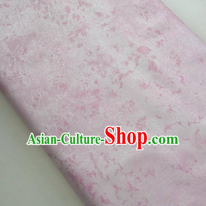 Traditional Chinese Classical Pattern Light Pink Brocade Fabric Ancient Hanfu Cheongsam Silk Cloth Traditional Chinese Classical Pattern Light Pink Brocade Fabric Ancient Hanfu Cheongsam Silk Cloth
