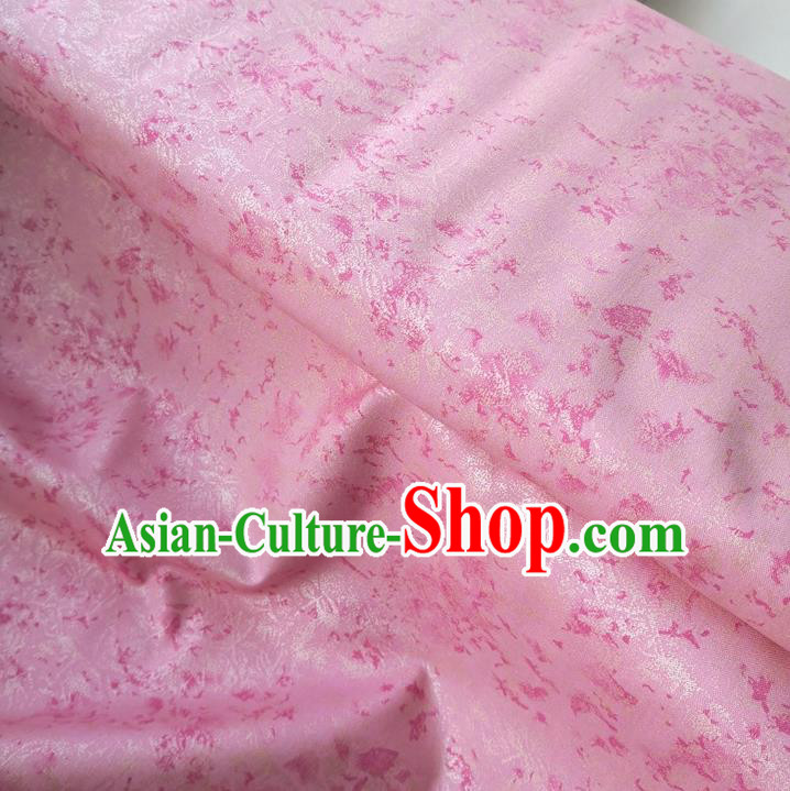 Traditional Chinese Classical Pattern Pink Brocade Fabric Ancient Hanfu Cheongsam Silk Cloth Traditional Chinese Classical Pattern Pink Brocade Fabric Ancient Hanfu Cheongsam Silk Cloth